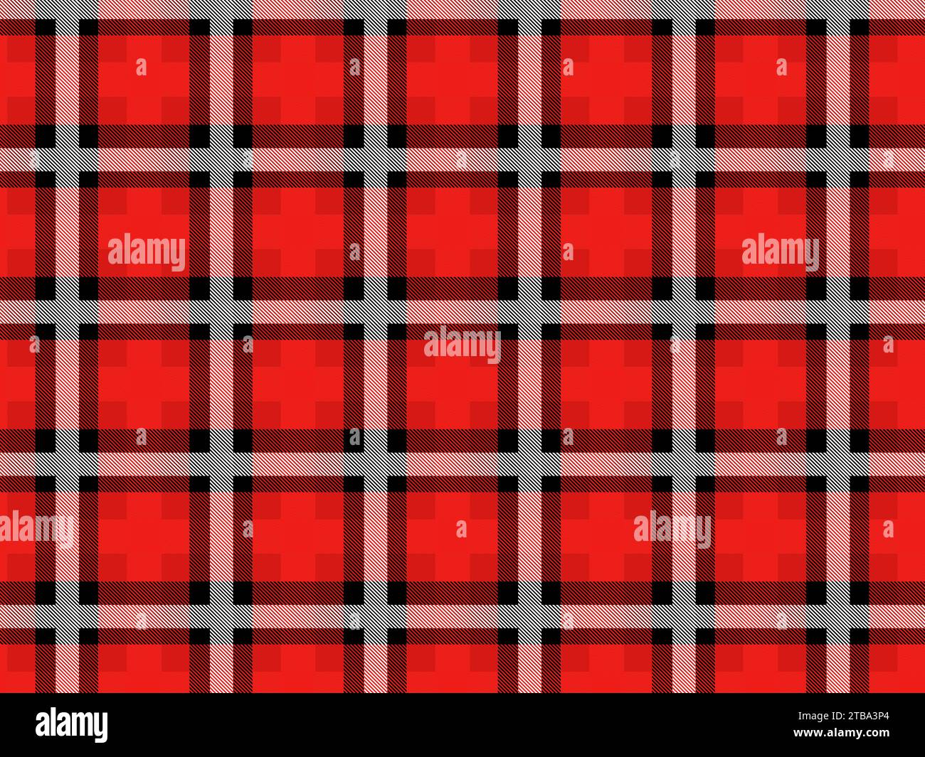 Christmas Plaid Vector Patterns, Shirt Fabric Textures Xmas Backgrounds, Pattern Tile Swatches Included Stock Vector