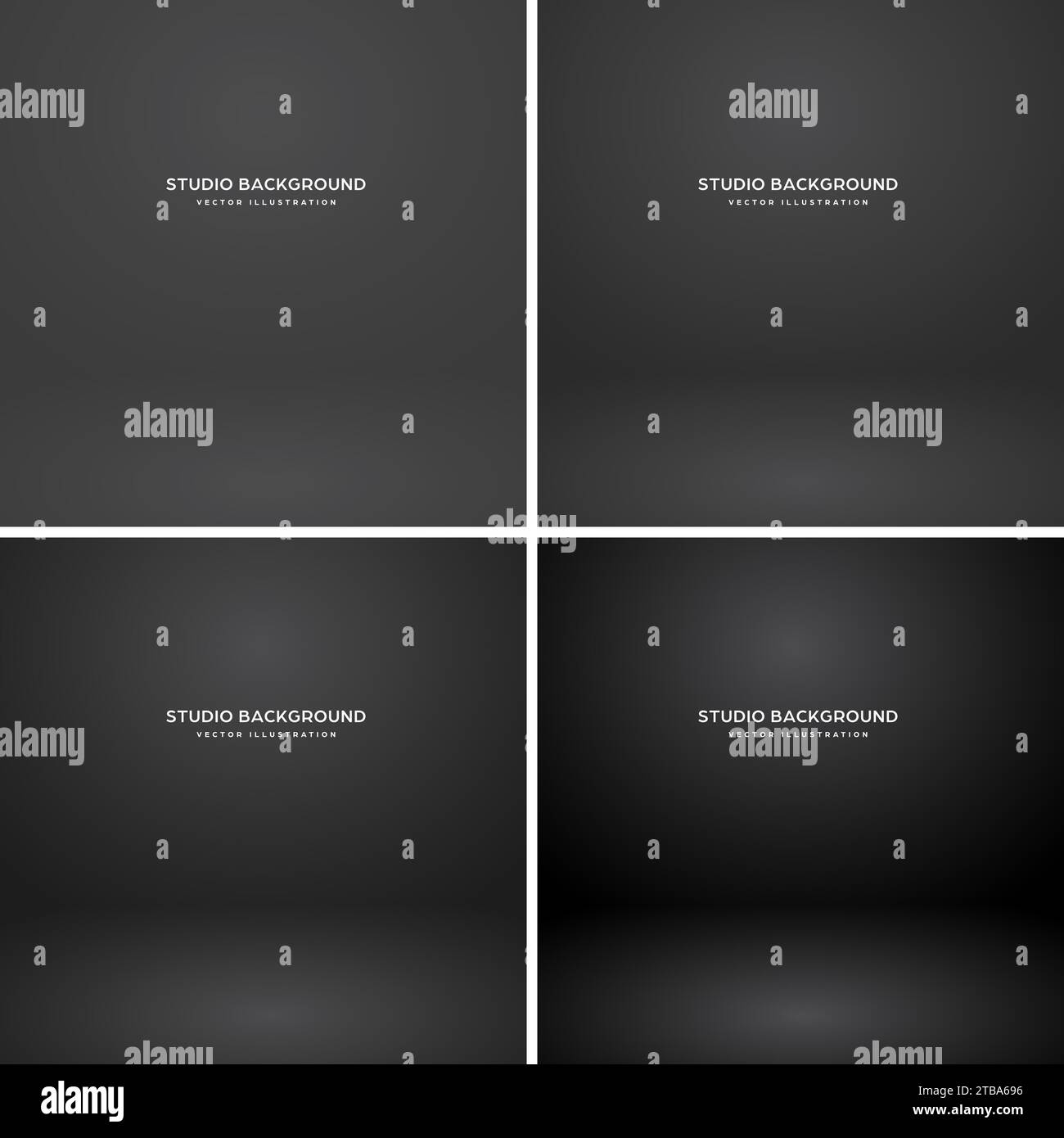 Empty black studio abstract backgrounds with spotlight effect. Product ...