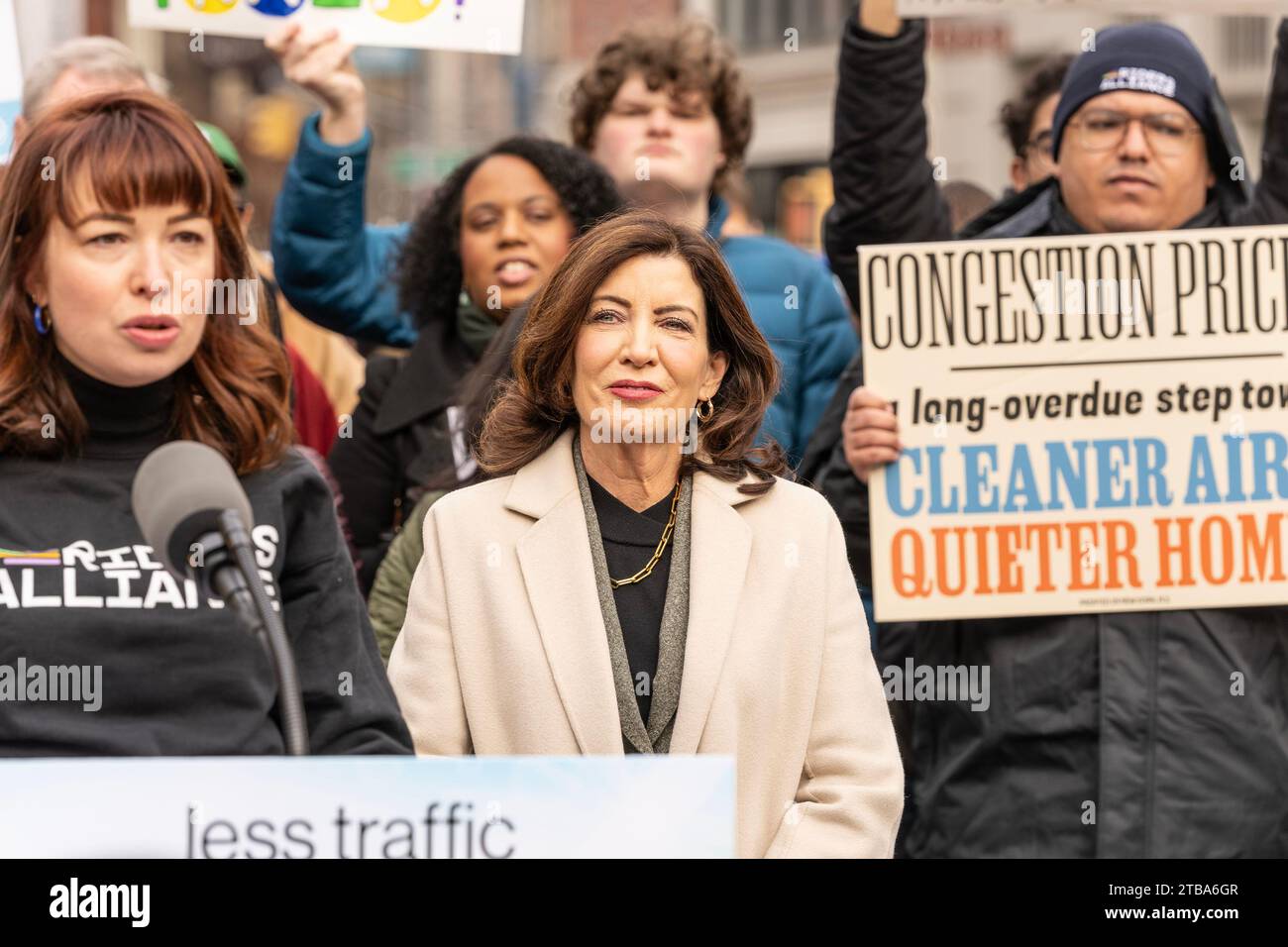 New York, USA. 05th Dec, 2023. Governor Kathy Hochul Attends The ...