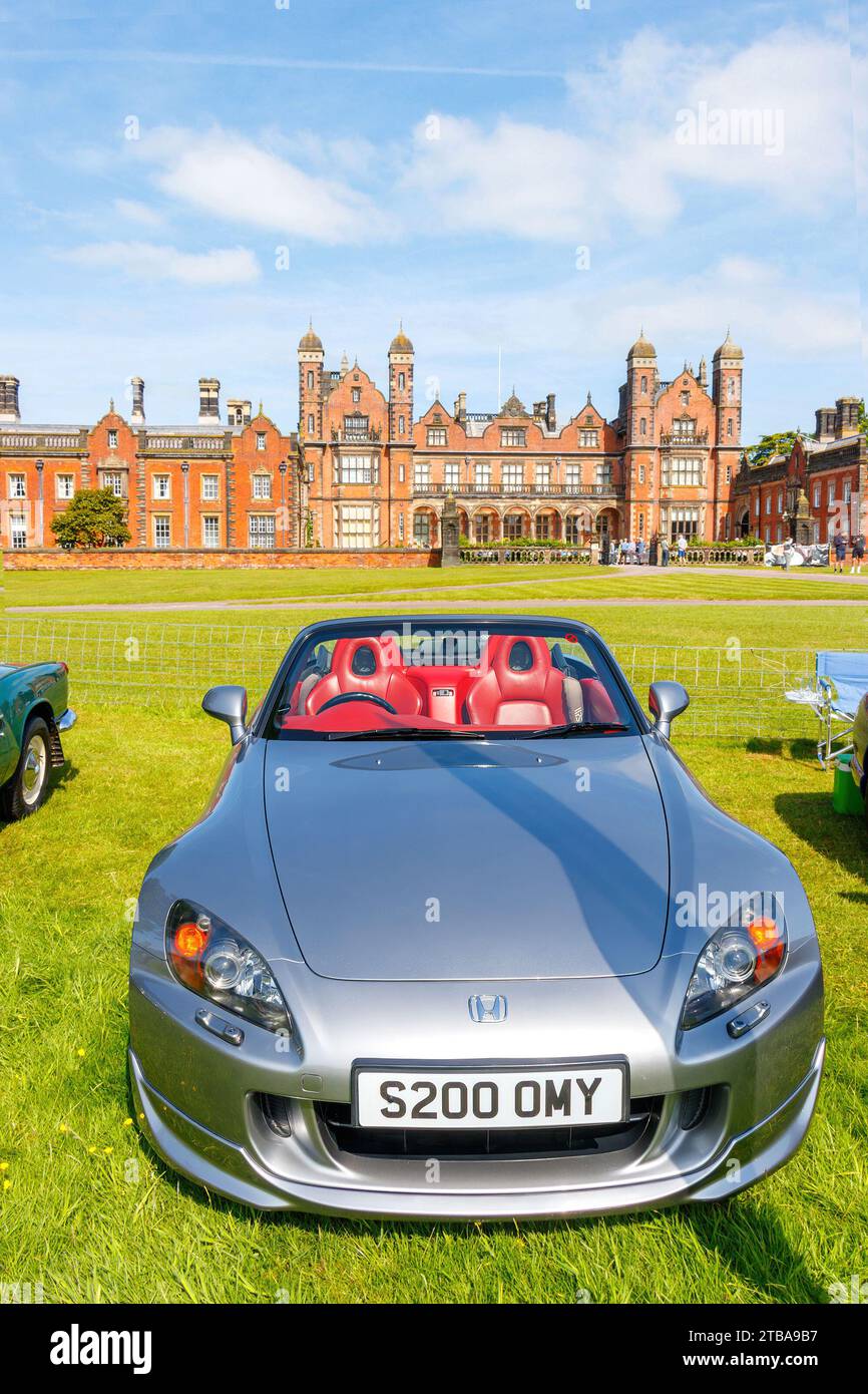 front view silver convertible Honda S2000 sports car Stock Photo - Alamy