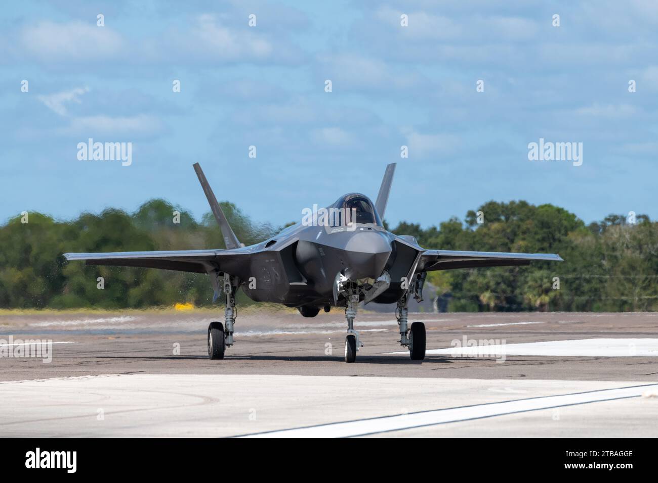 United States Air Force F-35 Stock Photo