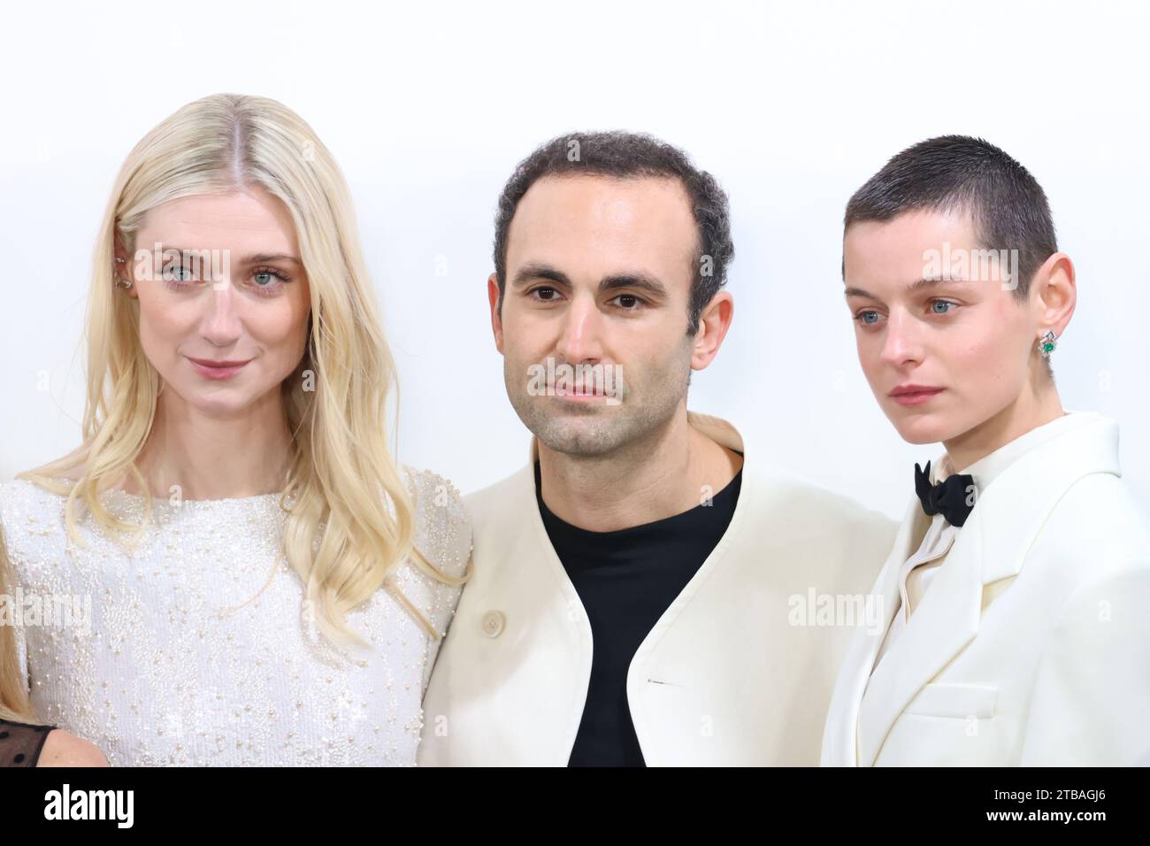 Elizabeth Debicki, Khalid Abdalla And Emma Corrin, THE CROWN Finale ...