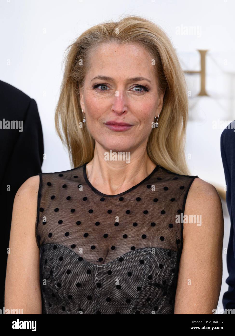 London, UK. December 5th, 2023. Gillian Anderson arriving at the finale