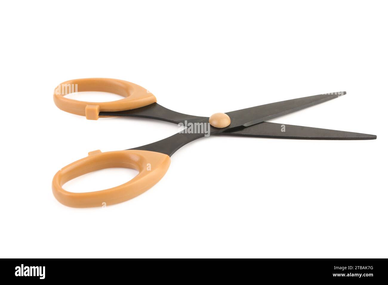 Office scissors isolated on white background Stock Photo - Alamy