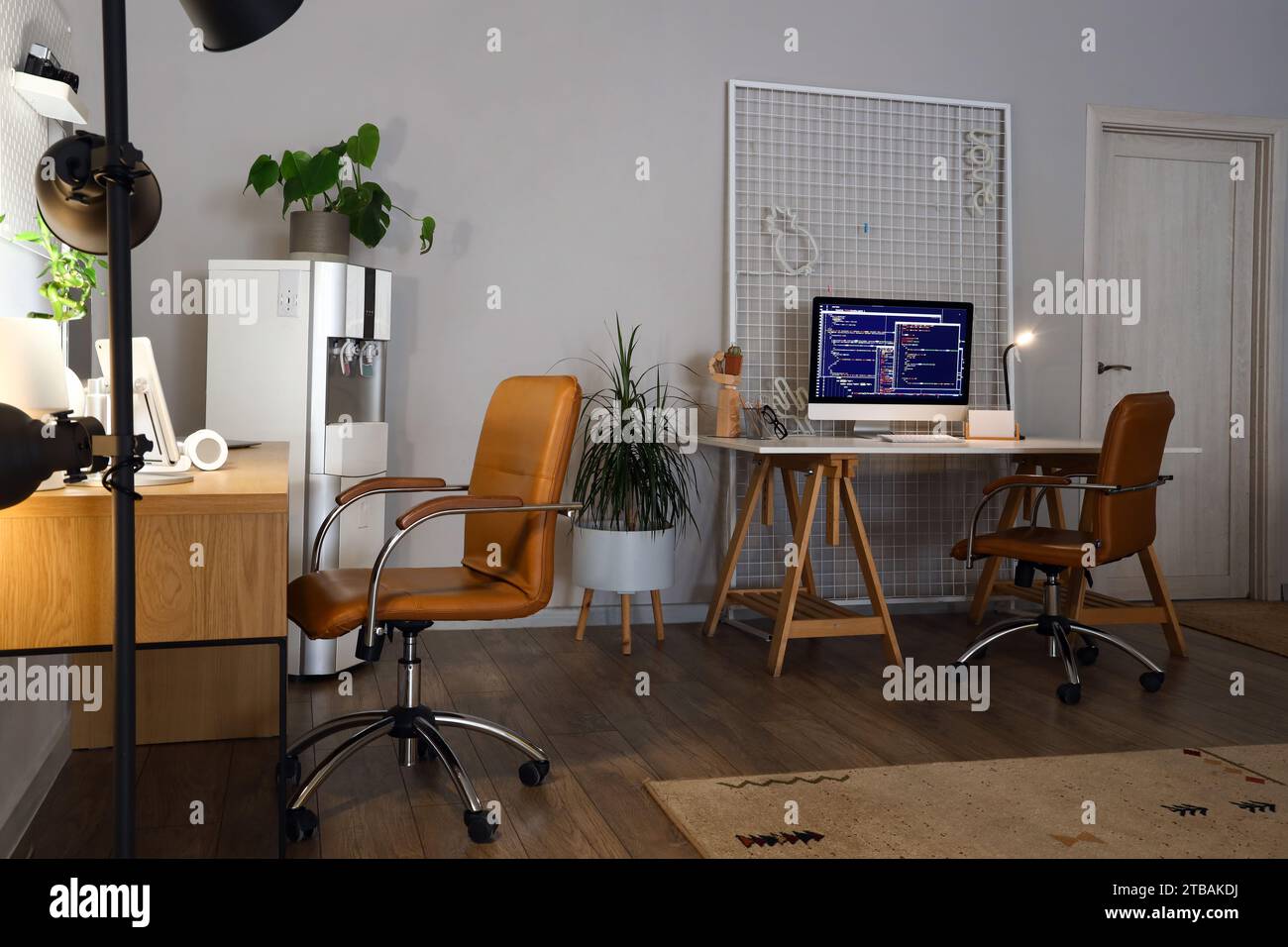 Interior light office programmers hi-res stock photography and images ...