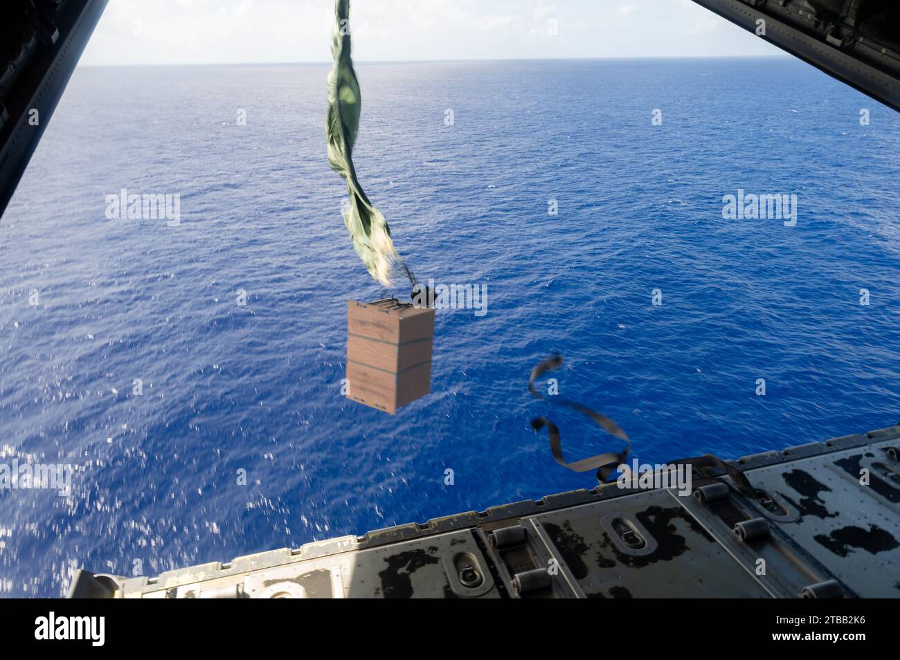 A U.S. Air Force 36th Expeditionary Airlift Squadron C130J Super