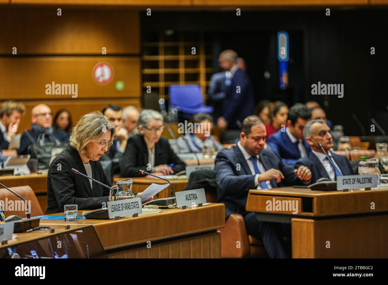 Vienna, Austria, Austria. 5th Dec, 2023. Permanent Austrian Ambassador