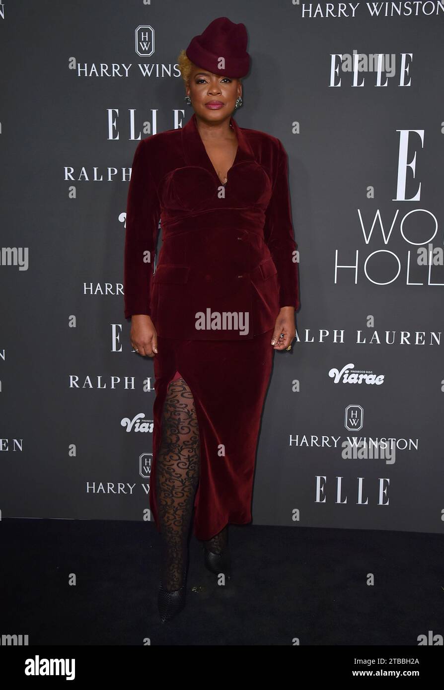 Fantasia Barrino attends the ELLE Women in Hollywood celebration ...