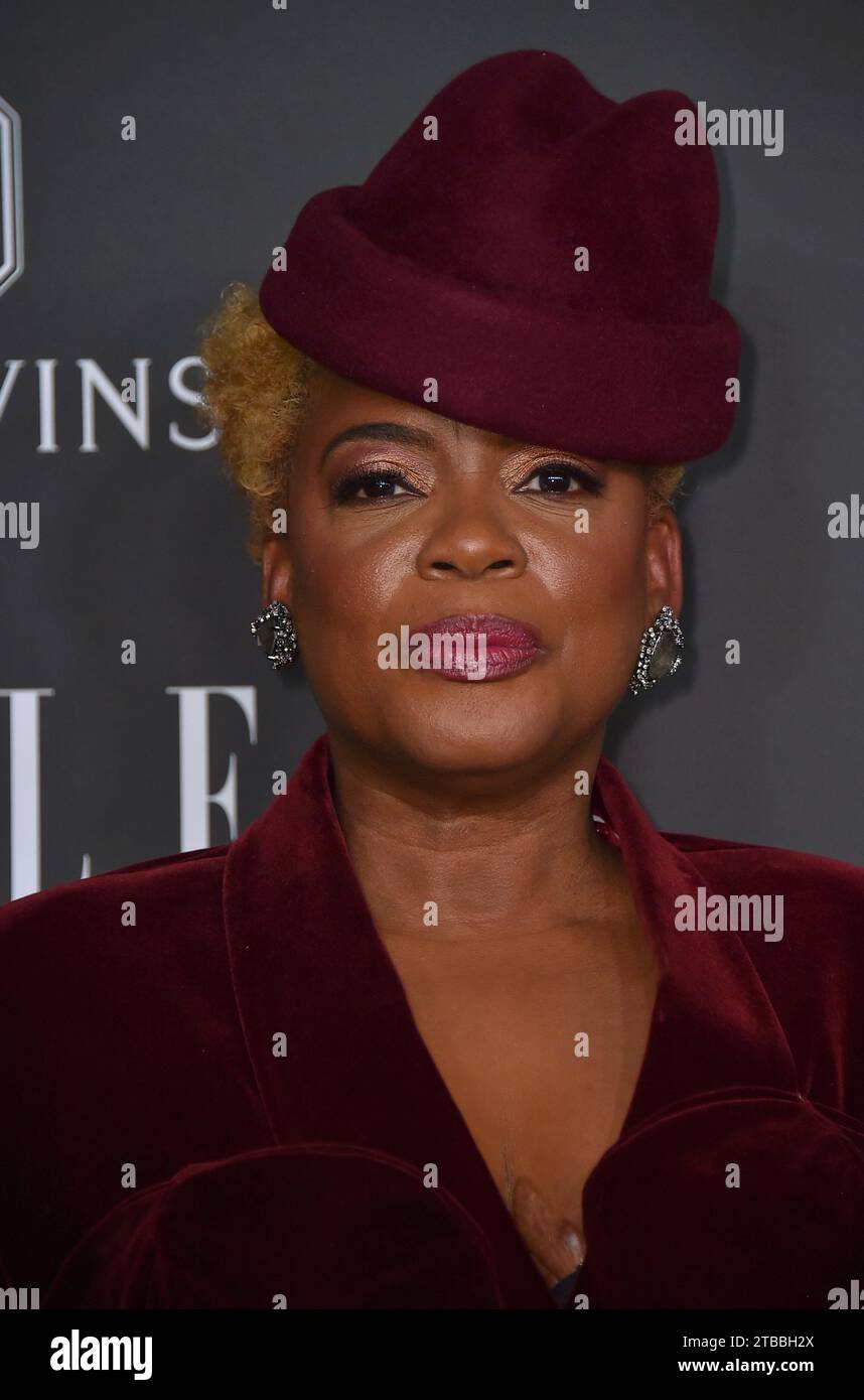 Fantasia Barrino attends the ELLE Women in Hollywood celebration ...