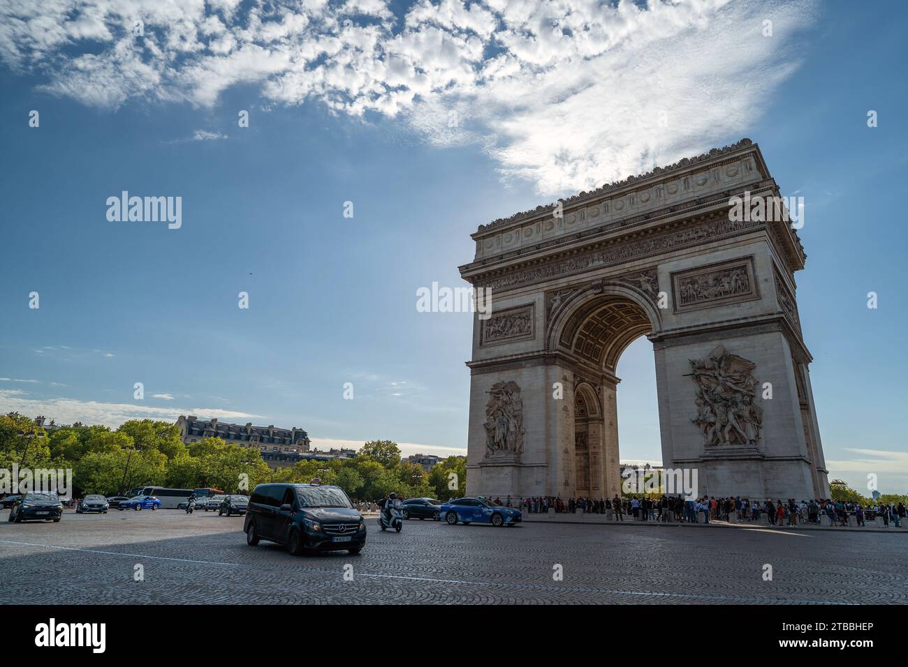 Arc de triomphe boulevard hi-res stock photography and images - Alamy