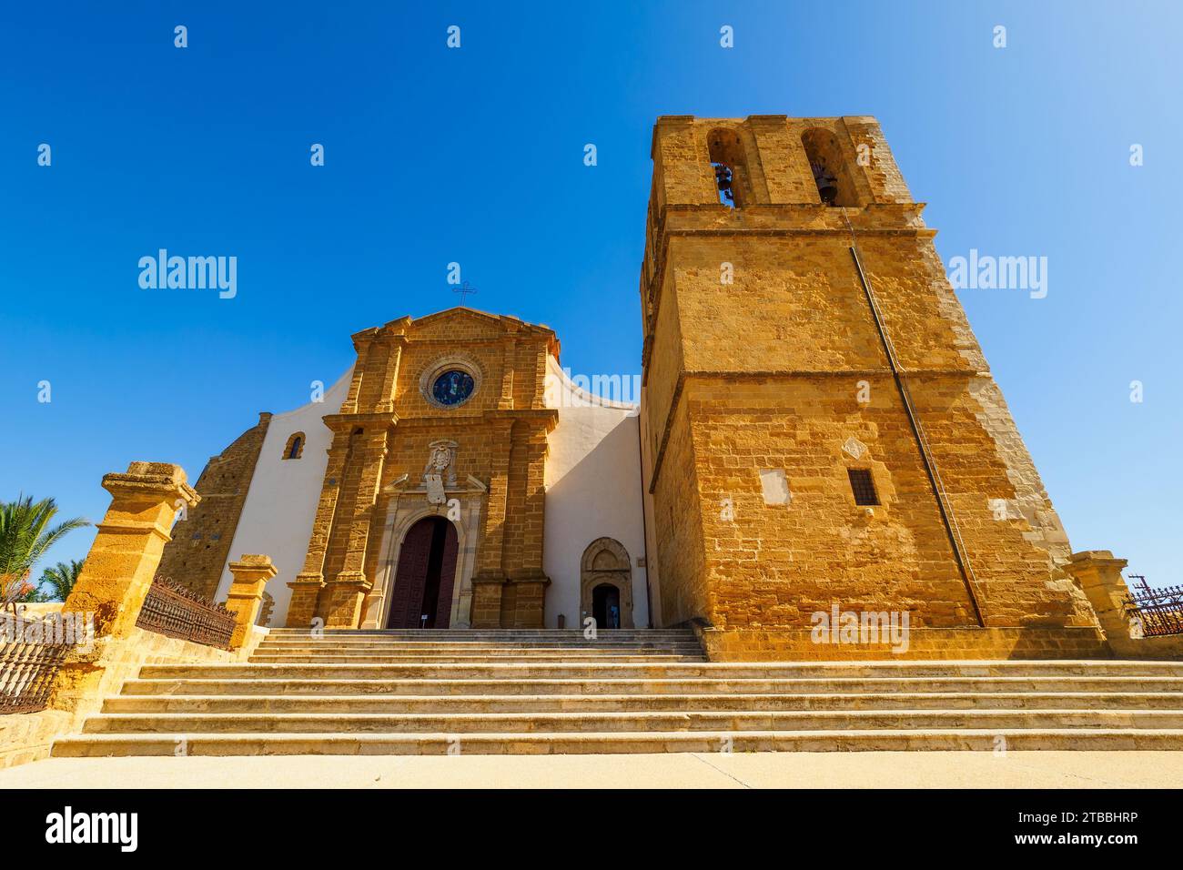Agrigento Cathedral (Cattedrale di San Gerlando) Sicily, Italy Stock