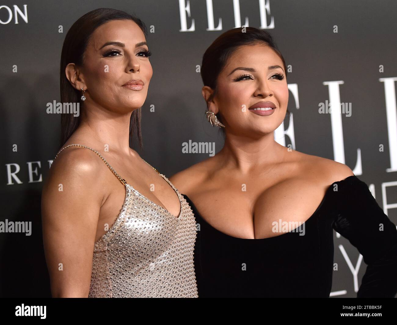 Hollywood, USA. 05th Dec, 2023. Eva Longoria and Annie Gonzalez arriving at ELLE to Celebrate 2023 Women in Hollywood held at nya studios WEST on December 5, 2023 in Hollywood, Ca. © Lisa OConnor/AFF-USA.com Credit: AFF/Alamy Live News Stock Photo