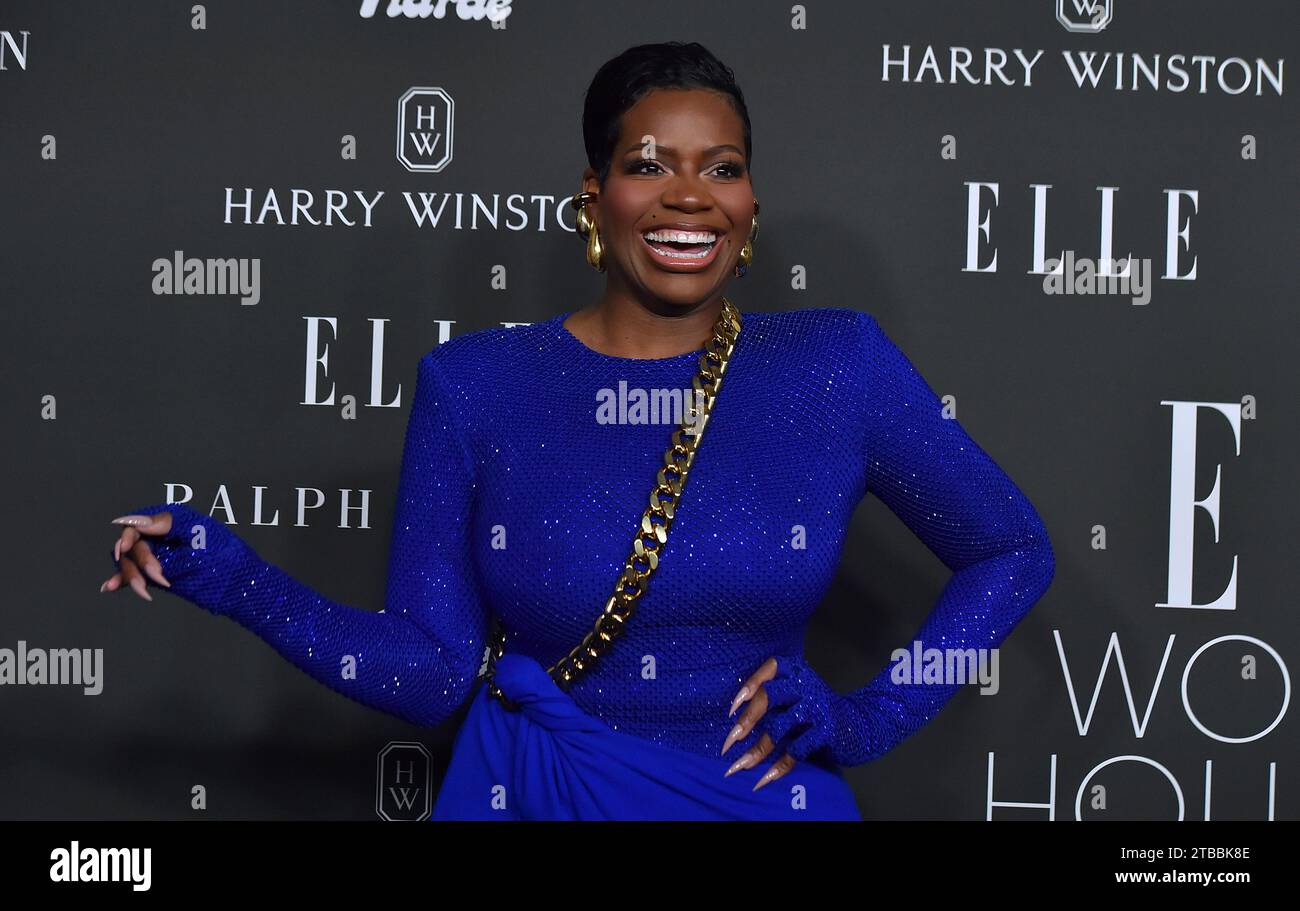 Fantasia Barrino attends the ELLE Women in Hollywood celebration ...