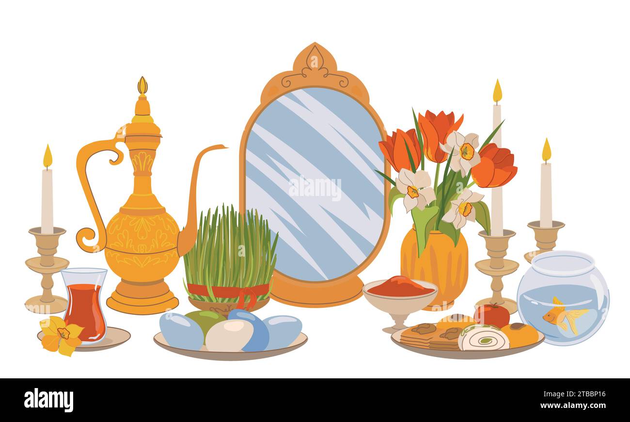 Products for the International Day of Navruz. Iranian New Year is a