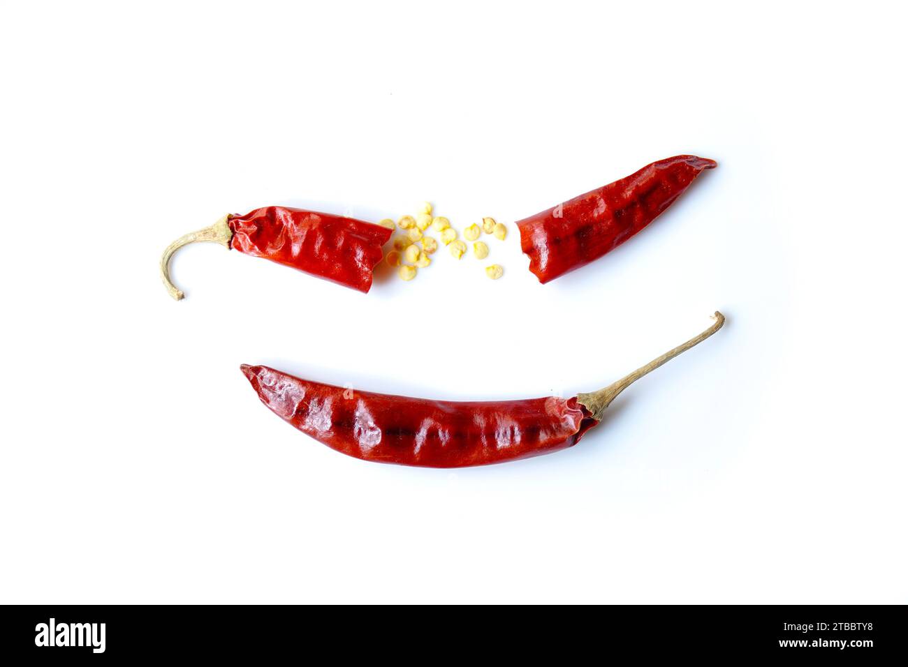 Red hot chilli chopped dry hi-res stock photography and images - Alamy