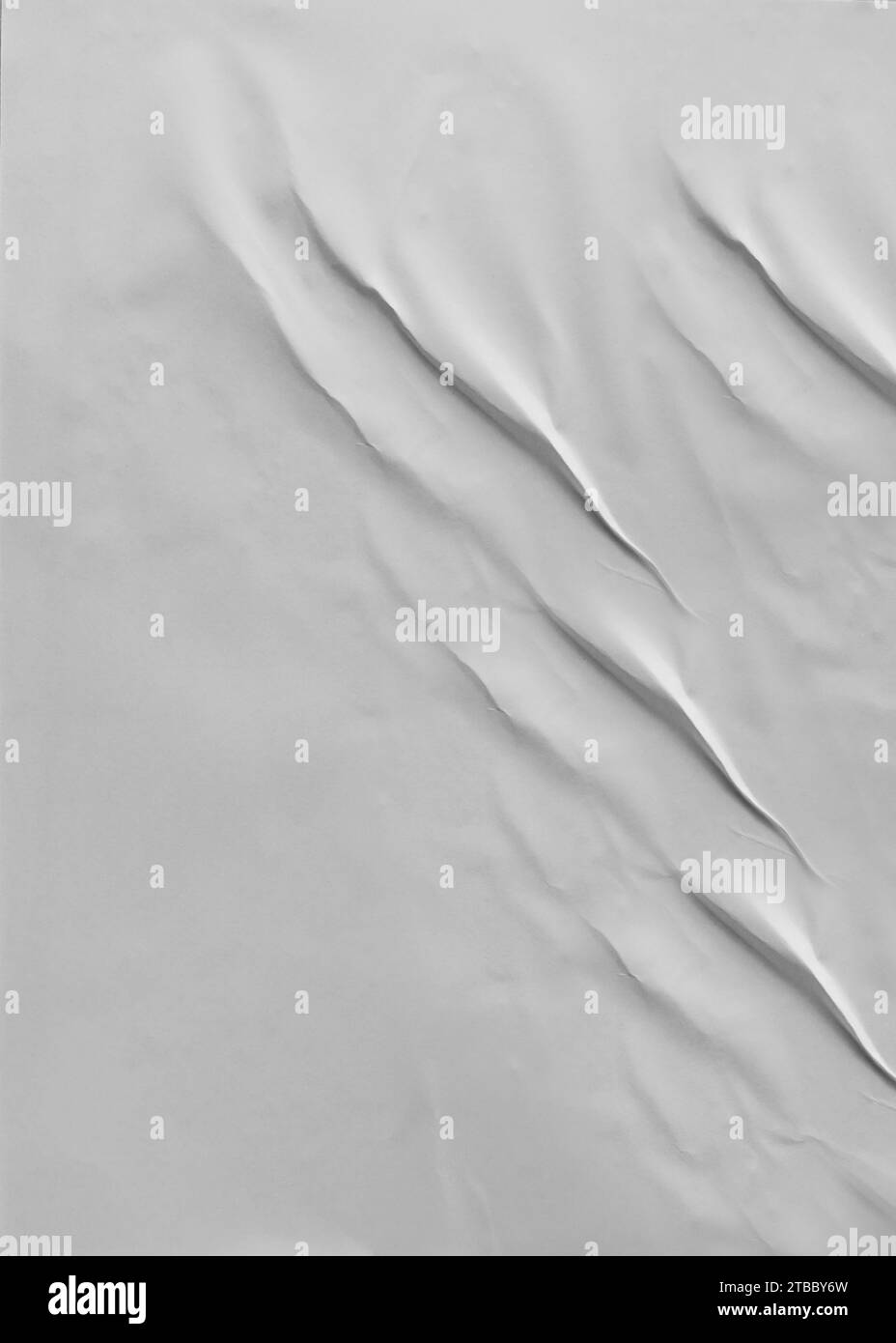 Background image of a vertical thin gray paper with a crumpled surface