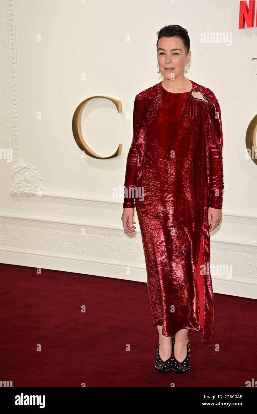 London, UK. 5th Dec, 2023. Olivia Williams attends Netflix Presents The Crown Finale Celebration at Royal Festival Hall, London, UK. Credit: See Li/Picture Capital/Alamy Live News Stock Photo