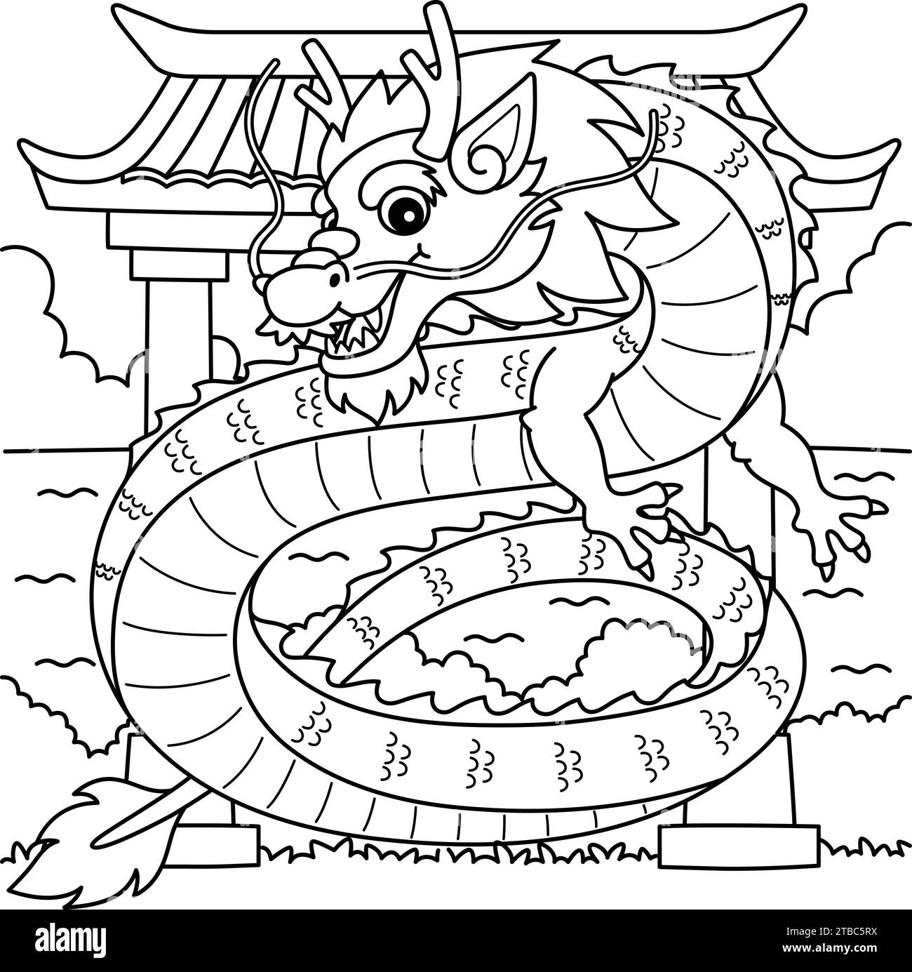 chinese new year coloring page year of the monkey