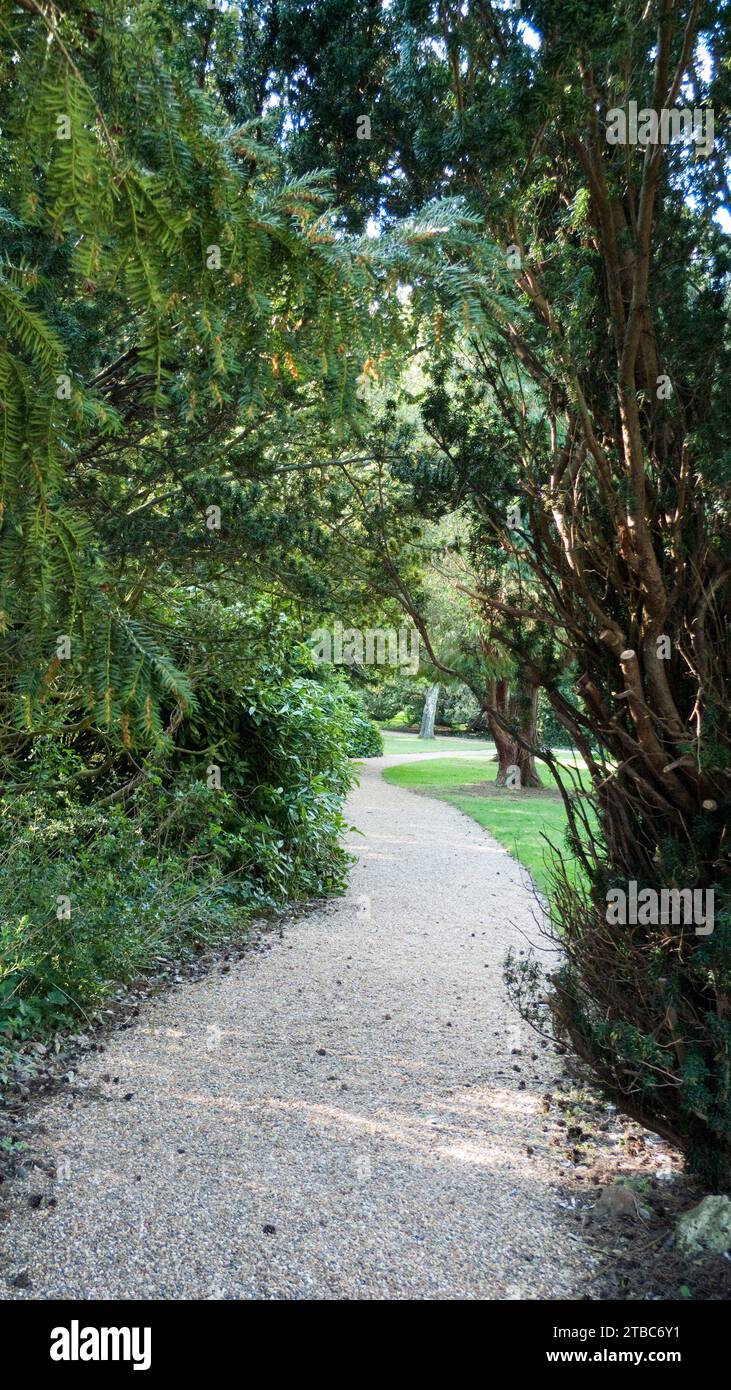 Fanhams Hall, Gardens Stock Photo