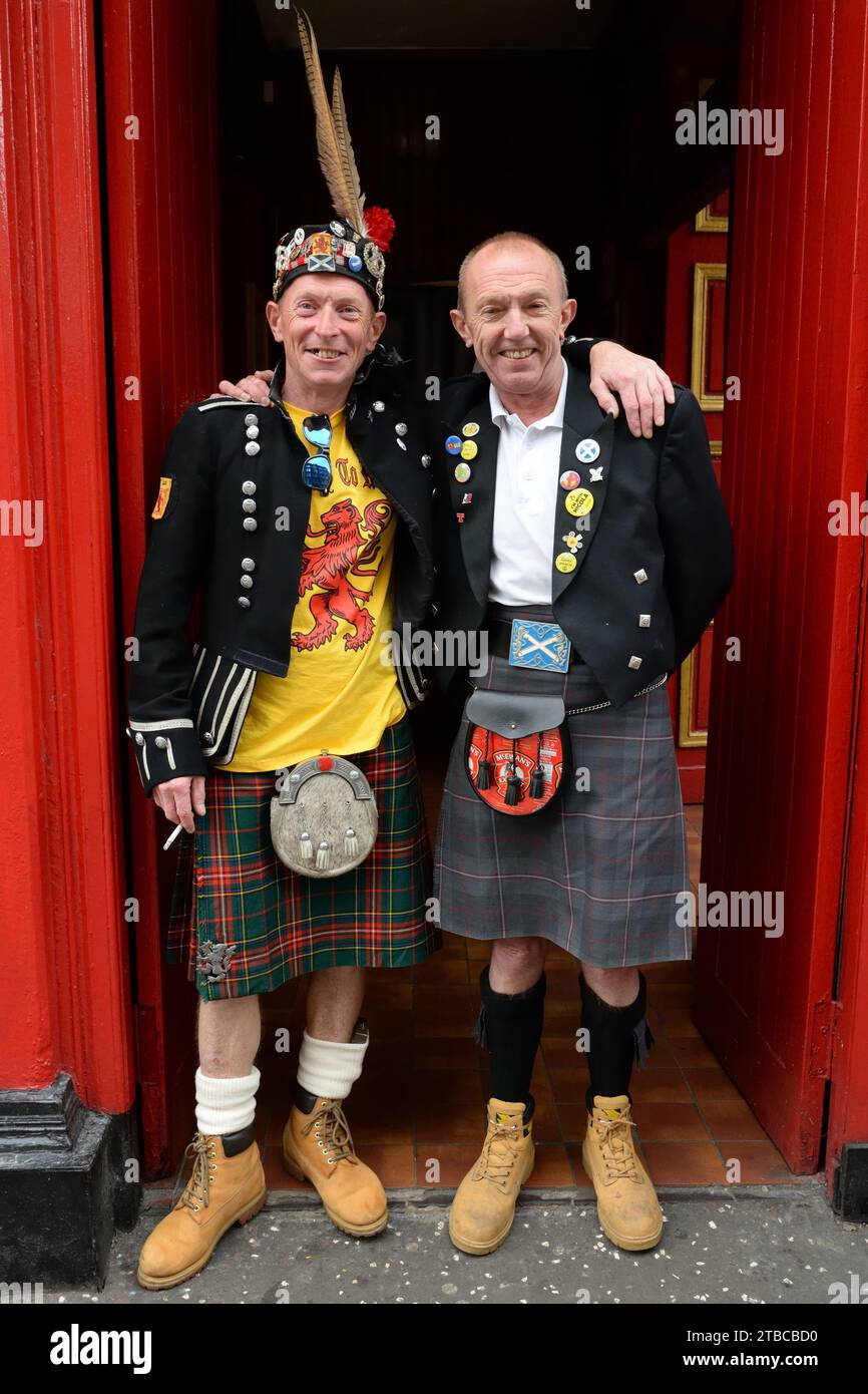 Tartan army hires stock photography and images Alamy