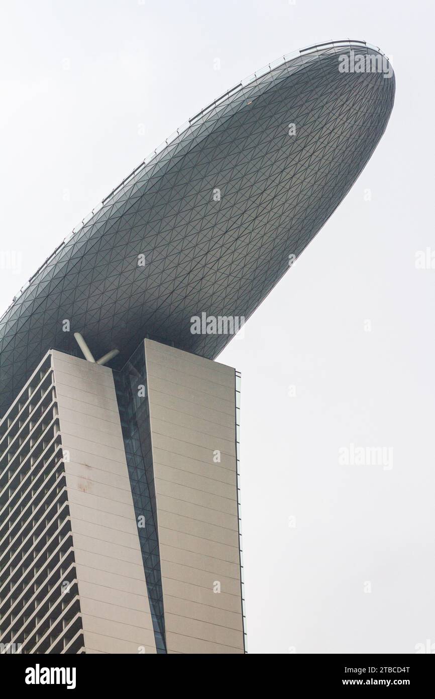 Mbs Vortex Marina Bay Sands architecture Stock Photo - Alamy