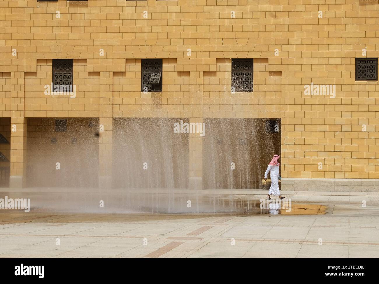 A general view of Deera Square in Riyadh, Saudi Arabia on September 26