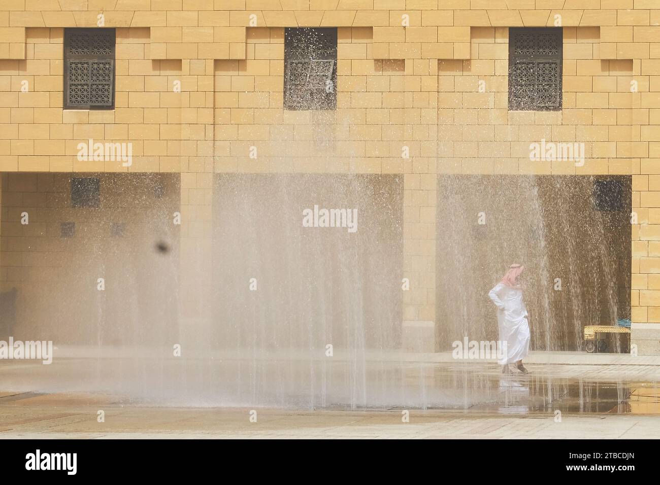 A general view of Deera Square in Riyadh, Saudi Arabia on September 26