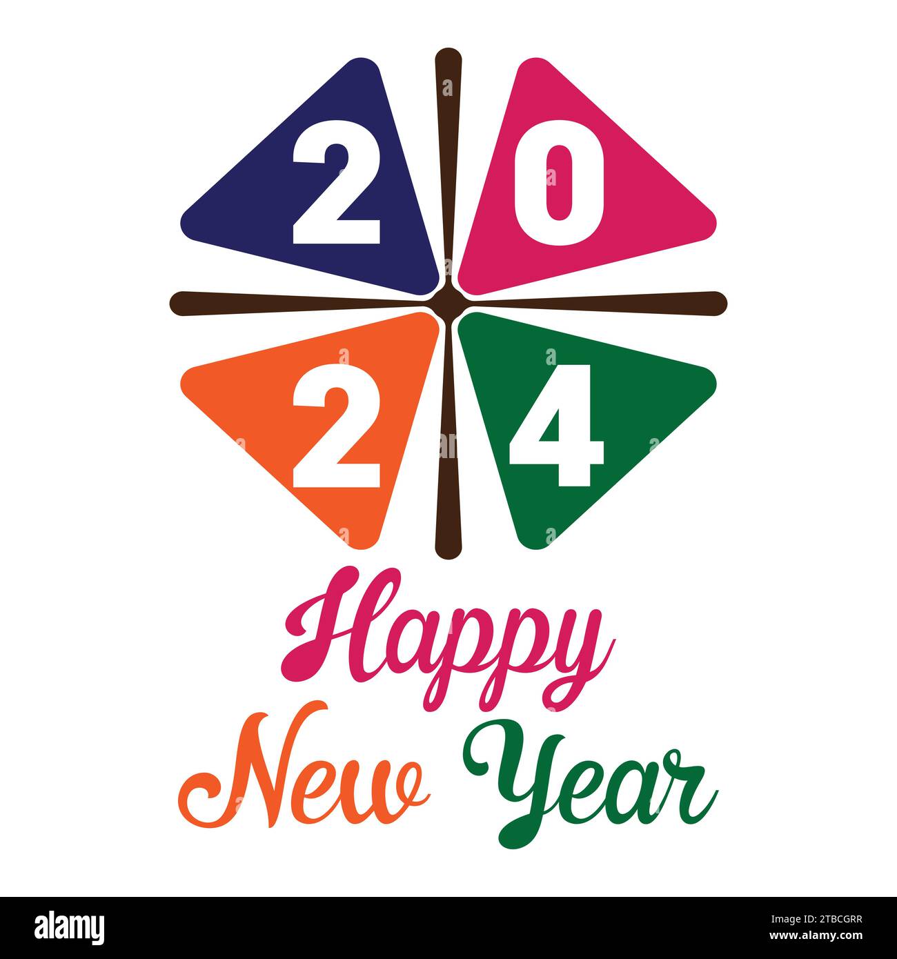 2024 year calendar vector vectors Stock Vector Images Alamy