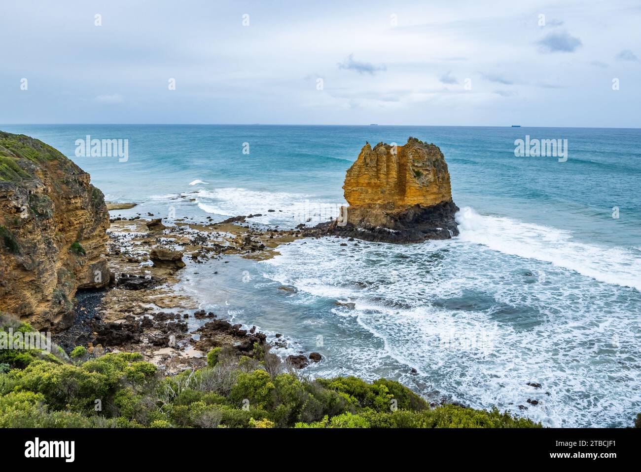 Landscape with volcanic rocks hires stock photography and images Alamy