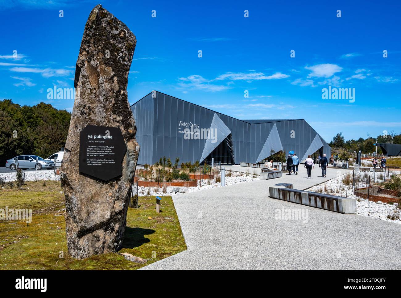 Visitor center of the Cradle Mountain-Lake St Clair National Park