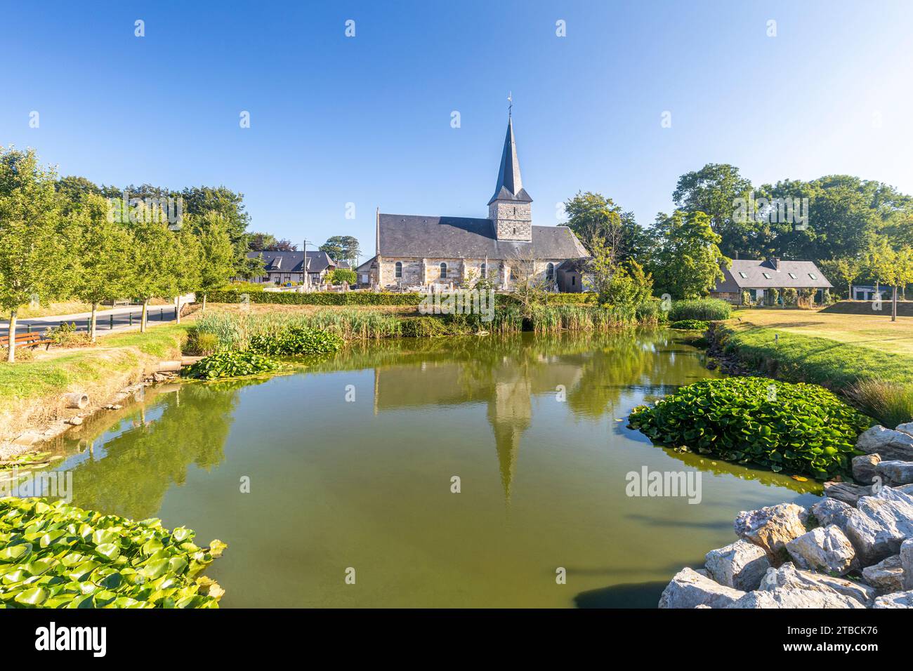 Vinnermerville, Seine-Maritime, Haute-Normandie, France Stock Photo