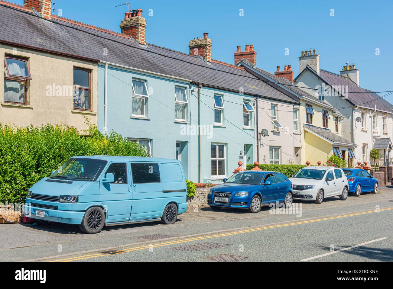 Sights around Narberth town centre, the little market town in