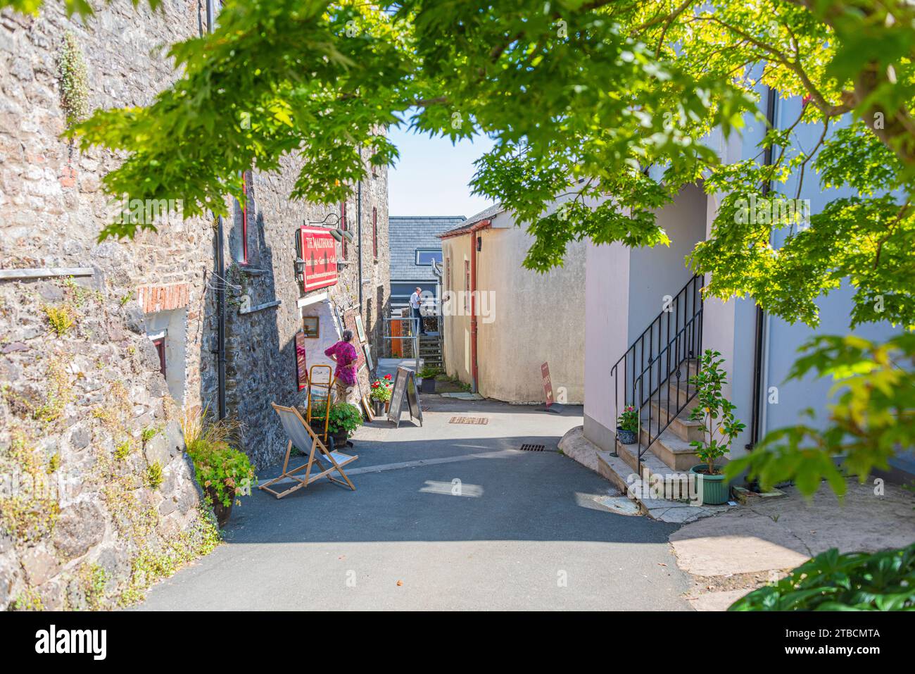 Sights around Narberth town centre, the little market town in