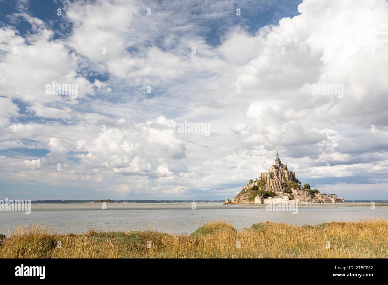 Mont Saint-Michel, Manche, Basse Normandie, France Stock Photo