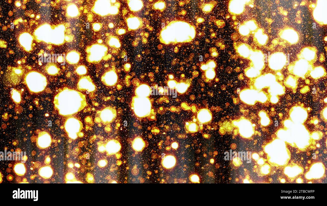 Abstract embers particles. Computer generated 3d render Stock Photo - Alamy