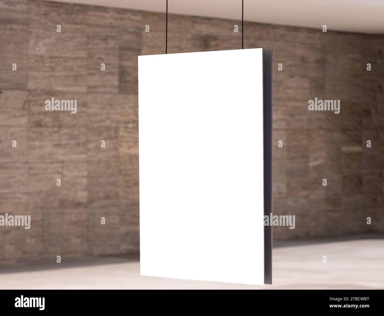 Blank Billboard On The Wall Stock Photo Alamy Blank billboard on the wall stock photo alamy