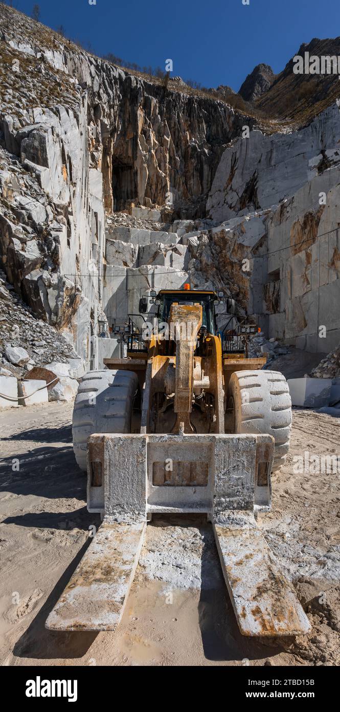 Another day in the quarry Stock Photo