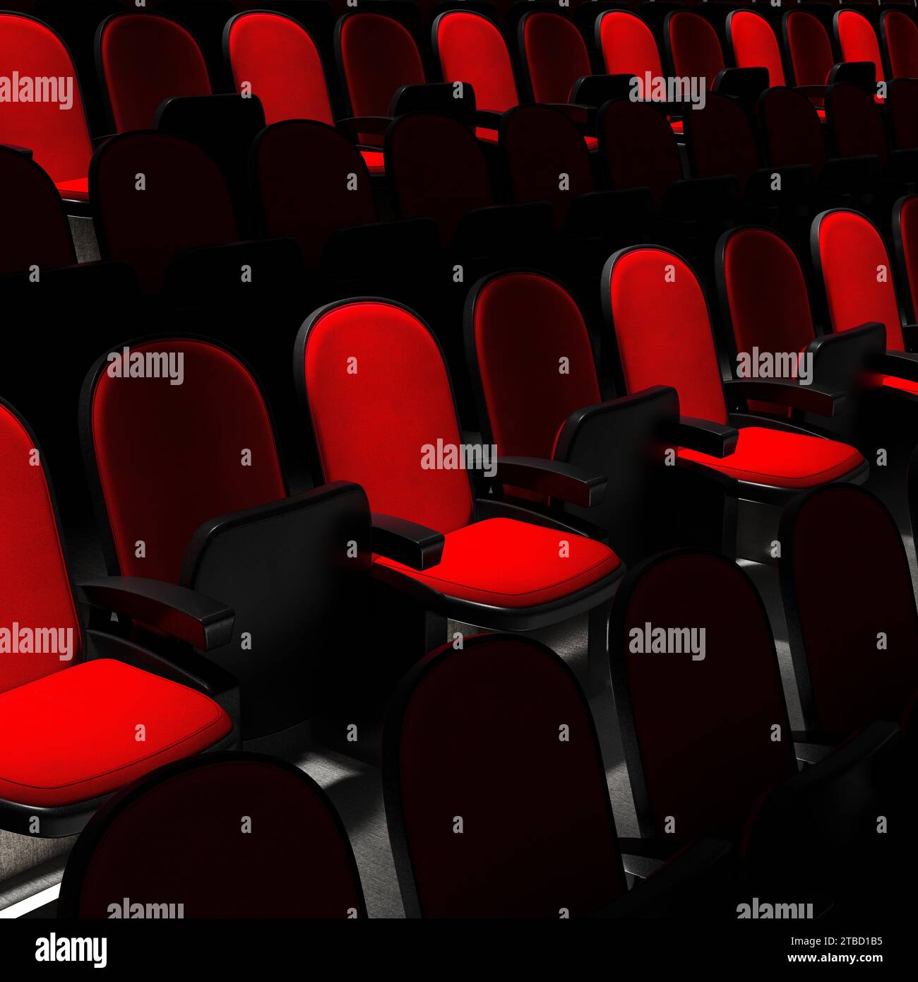 Seats in empty theater auditorium hi-res stock photography and images ...