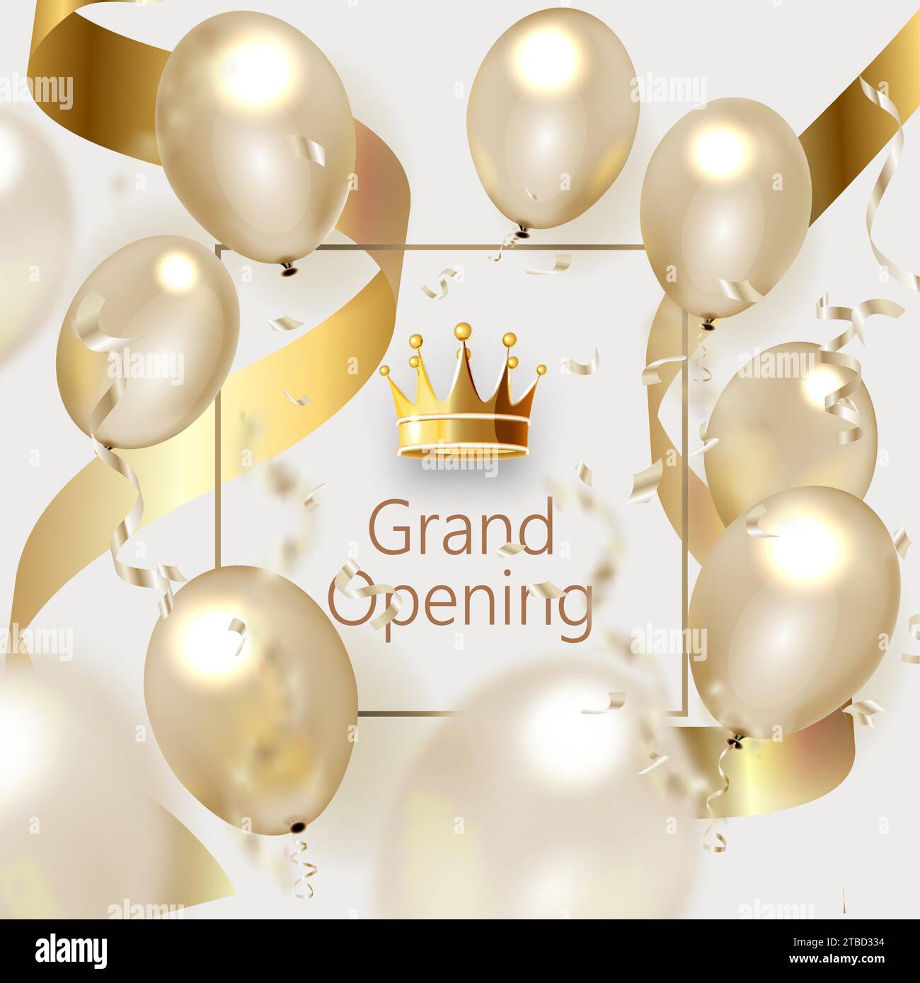 Grand opening gold scissors Stock Vector Images - Alamy