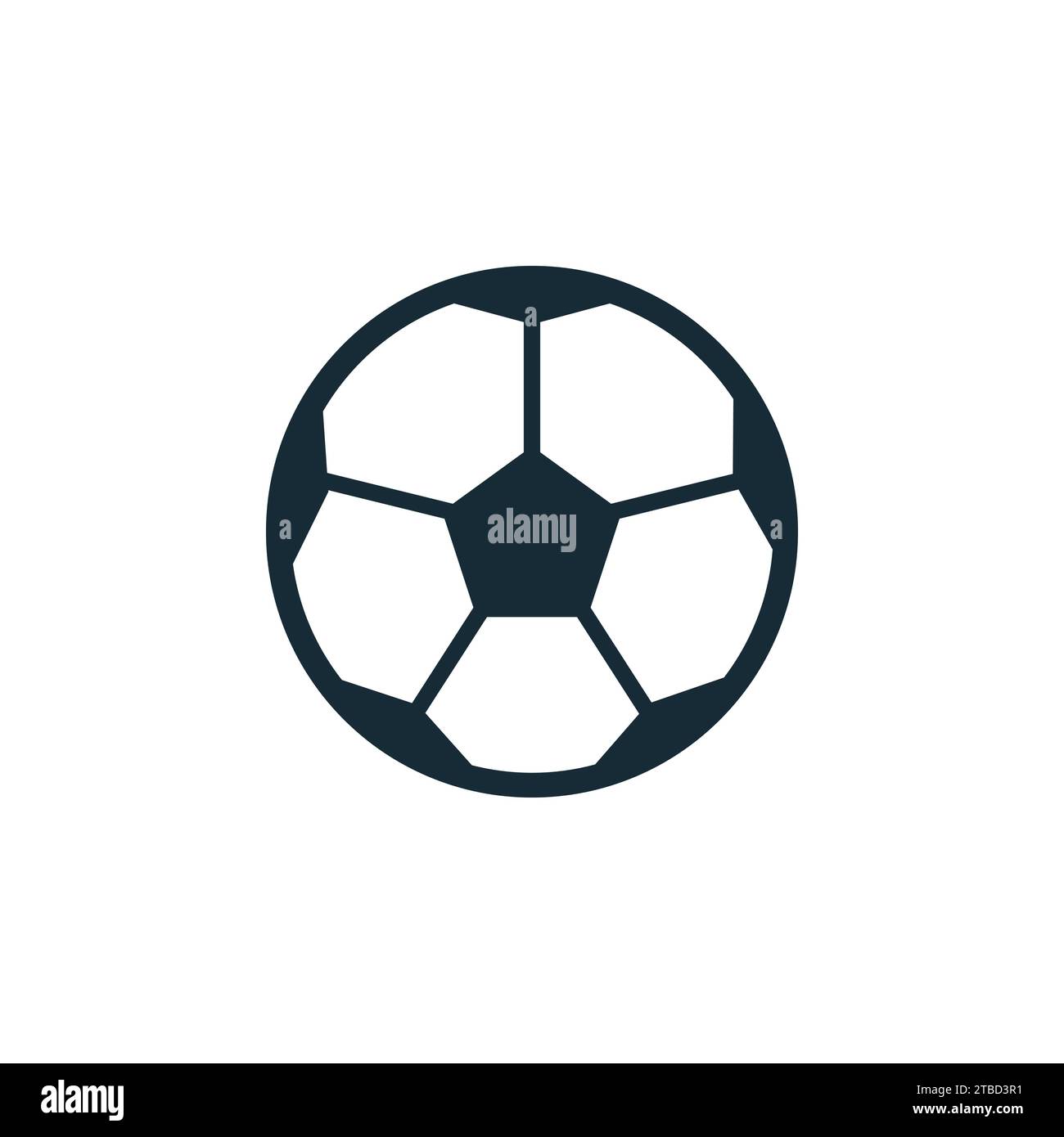 Soccer Ball Icon Design Template Elements Stock Vector Image & Art - Alamy