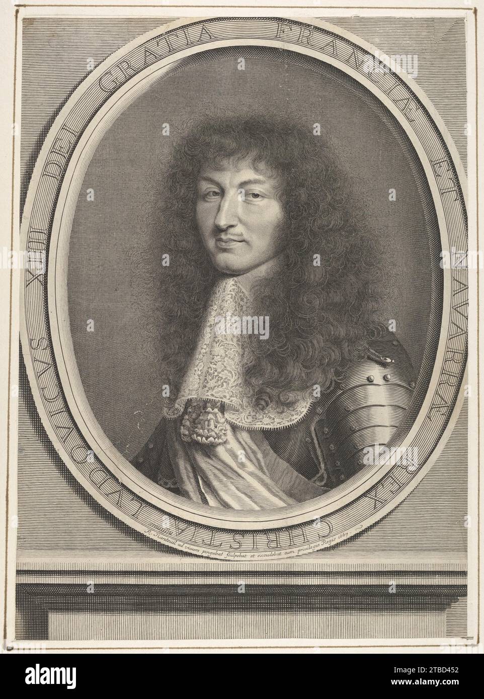 Louis XIV 2001 by Robert Nanteuil Stock Photo