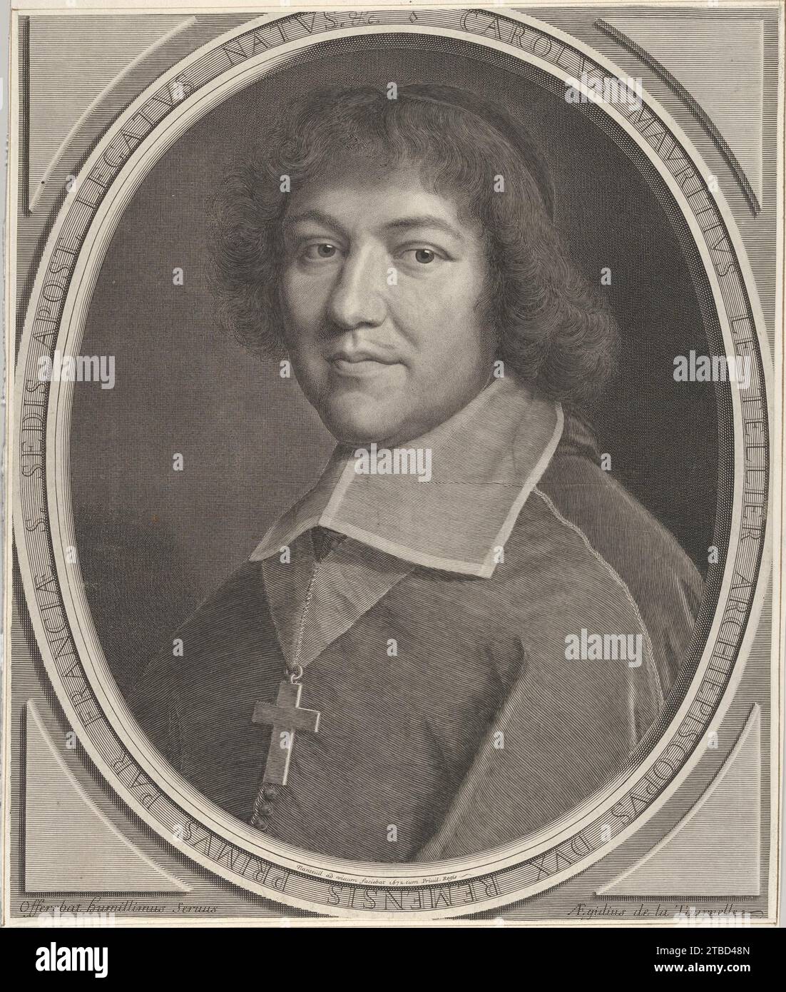 CharlesMaurice le Tellier 2000 by Robert Nanteuil Stock Photo Alamy