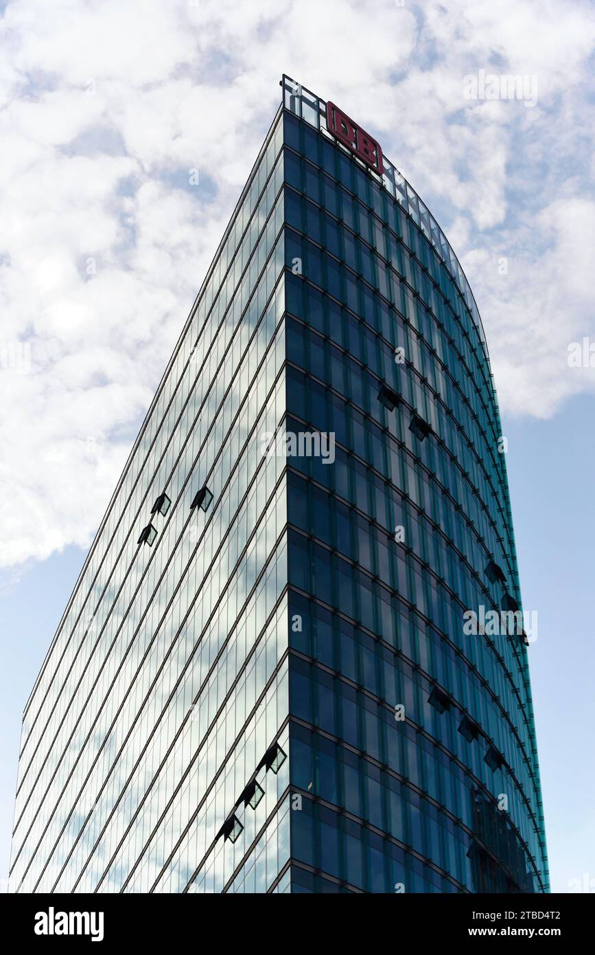 DB Deutsche Bahn high-rise building at Potsdamer Platz, Mitte, Berlin ...