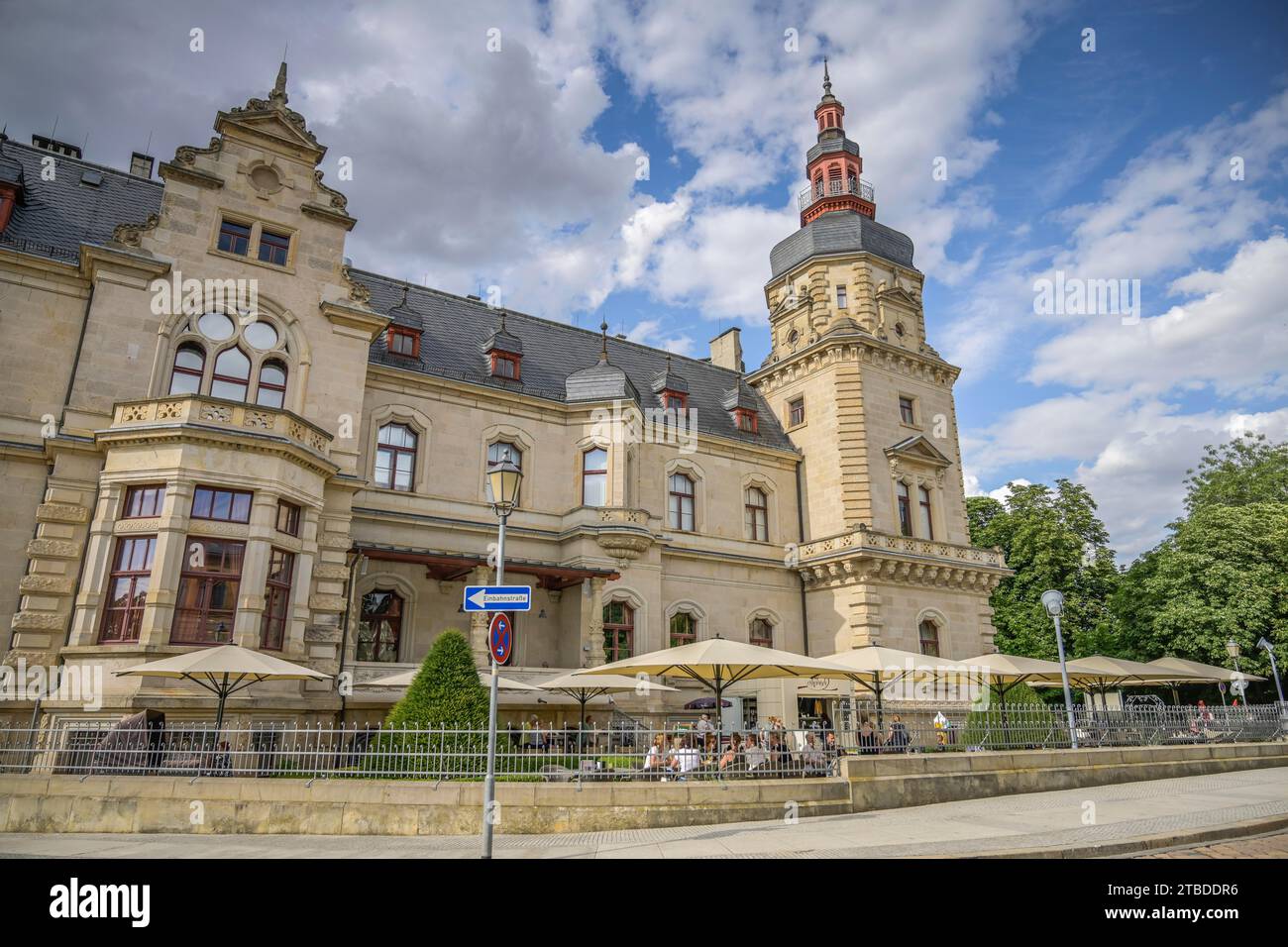 Ice cream parlour Eisheimisch in the Staendehaus, Oberaltenburg