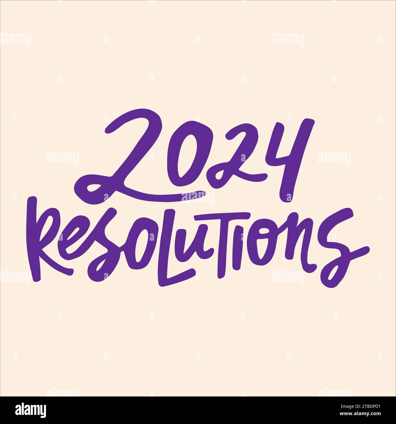 Resolutions 2024 Stock Vector Images Alamy