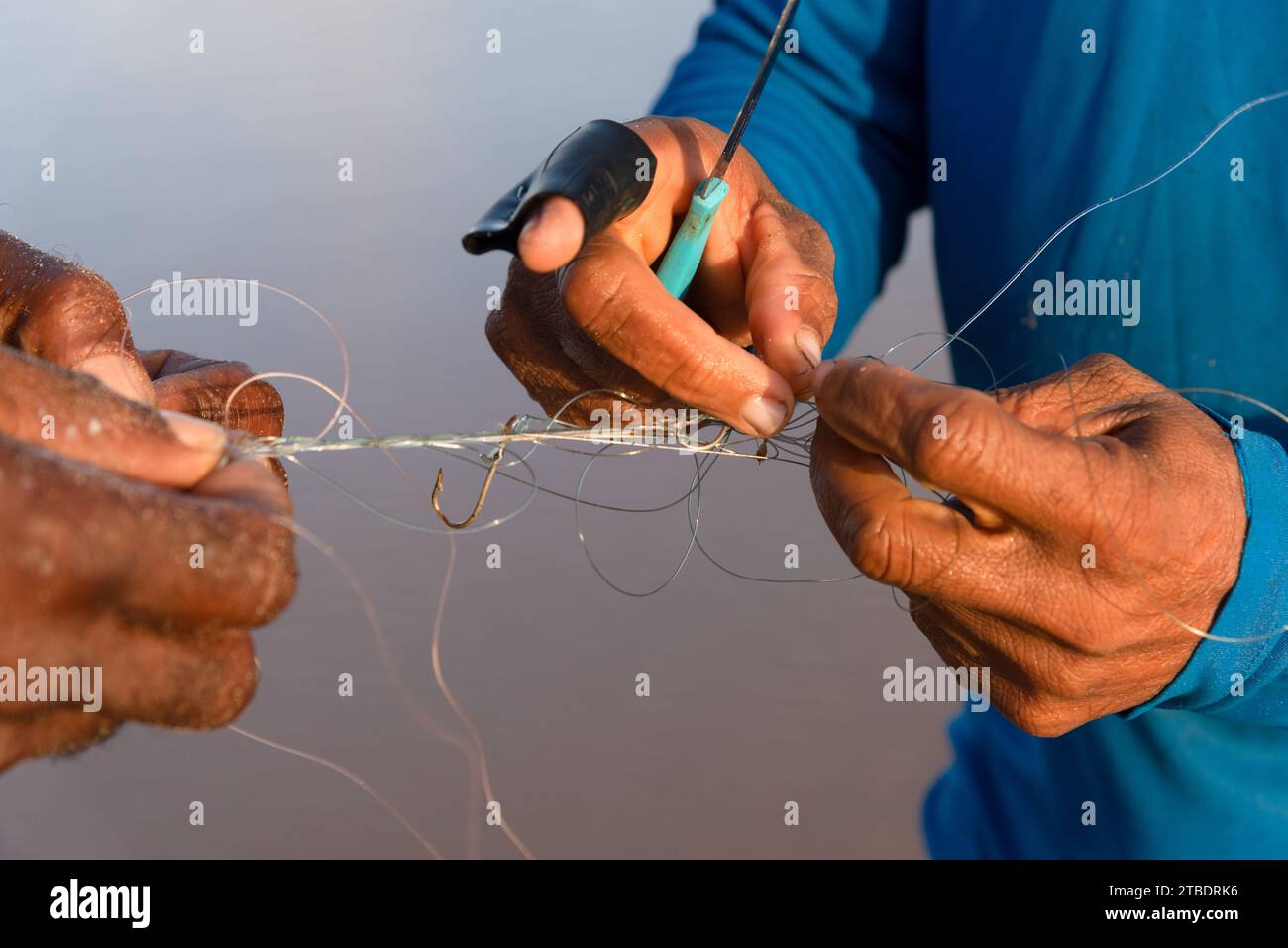 brazil pole and line fishing Pole fishermen hi-res stock photography and images