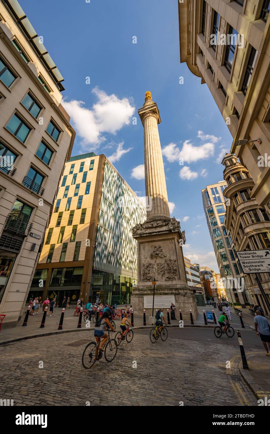 The Monument To The Great Fire Of London Stock Photo Alamy the-monument-to-the-great-fire-of-london-stock-photo-alamy