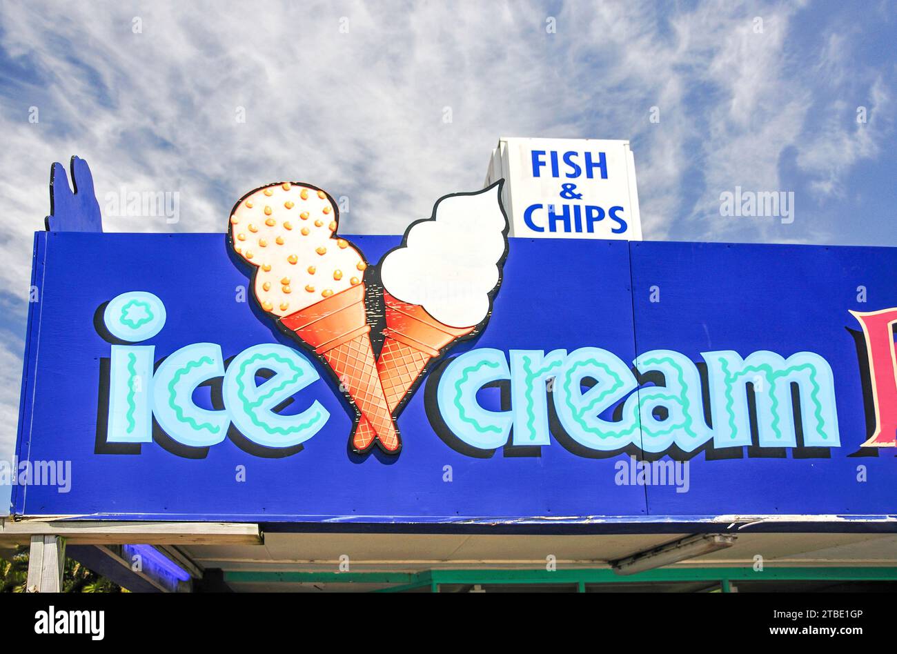 Ice cream shop, Weld Street, Hokitika, Westland District, West Coast