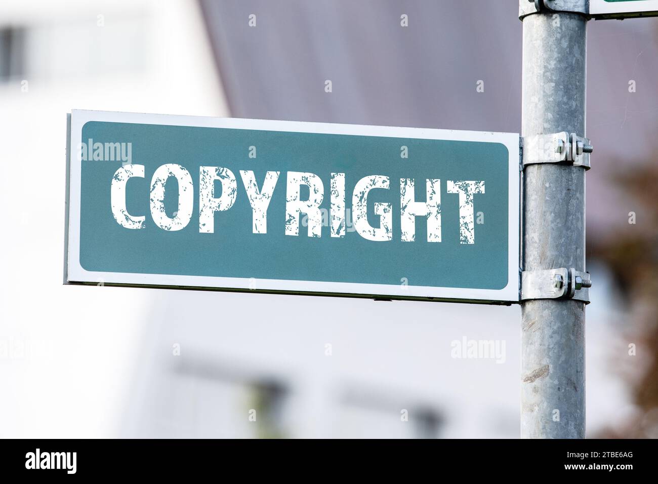 Copyright road sign hi-res stock photography and images - Alamy