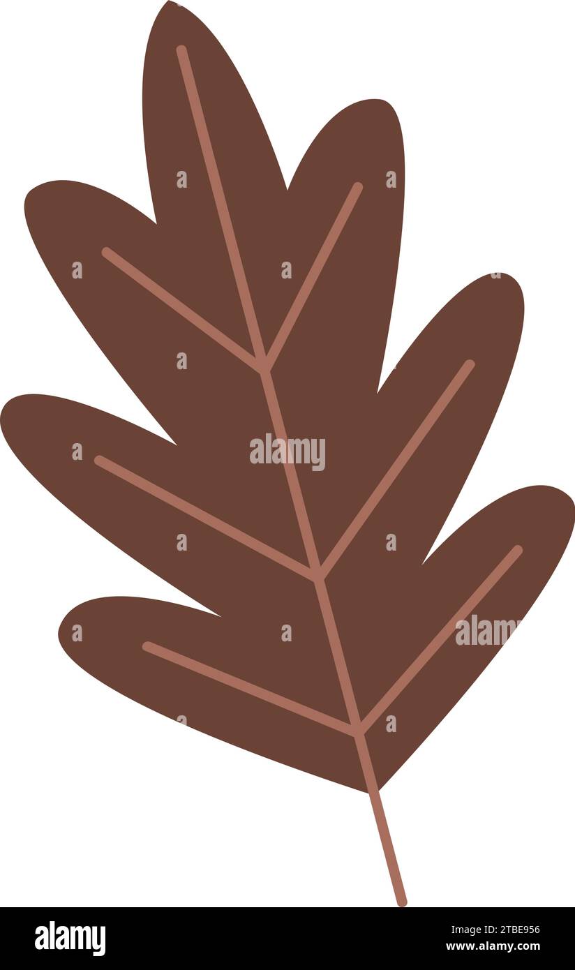 Isolated colored seasonal leaf icon Vector Stock Vector Image & Art - Alamy